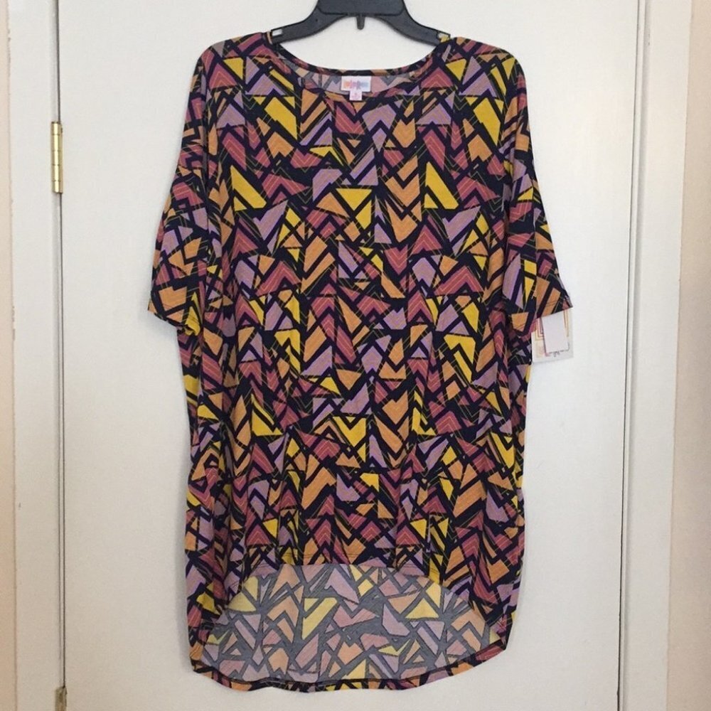 S LuLaRoe Irma Top‎ B05 1765